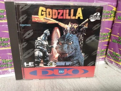 Godzilla Complete! Turbo Grafx 16 Duo CD GAME NEC TTI Hudson Soft  - Image 1 of 4