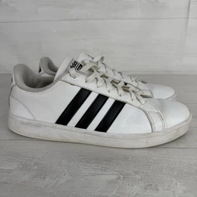 Adidas Neo Cloudfoam белый и черный полоски женские кроссовки размер 9 искусства AW4287 - Изображение 1 из 4