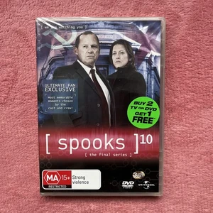 Spooks Series 10 DVD SEALED TRACKED Shipping Reg 4 / 2 Series Finale TV  2011 - Picture 1 of 5