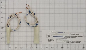 Acme 0918-1 ZW, KW, RW and VW Whistle Switch Diode Rectifier (Bag of 2) - Picture 1 of 1