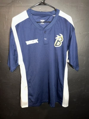 Рубашка разминка Waterloo Bucks L Pat Gannon подписанная Rawlings Northwoods League - Изображение 1 из 4