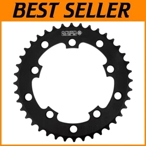 High-Strength 6061-T6 Aluminum BMX/Fixie Chainring - Anodized Black Finish - Picture 1 of 2