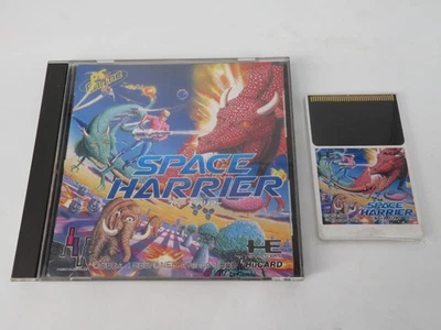 CIB - Space Harrier HuCard (TurboGrafx 16 PC Engine, 1988) - JAPAN - WORKS GREAT - Image 1 of 4