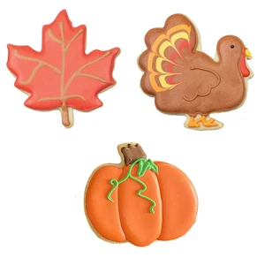 Assortimento tagliabiscotti autunno Halloween Ringraziamento - 3,75 pollici - di Ann Clark - Foto 1 di 11