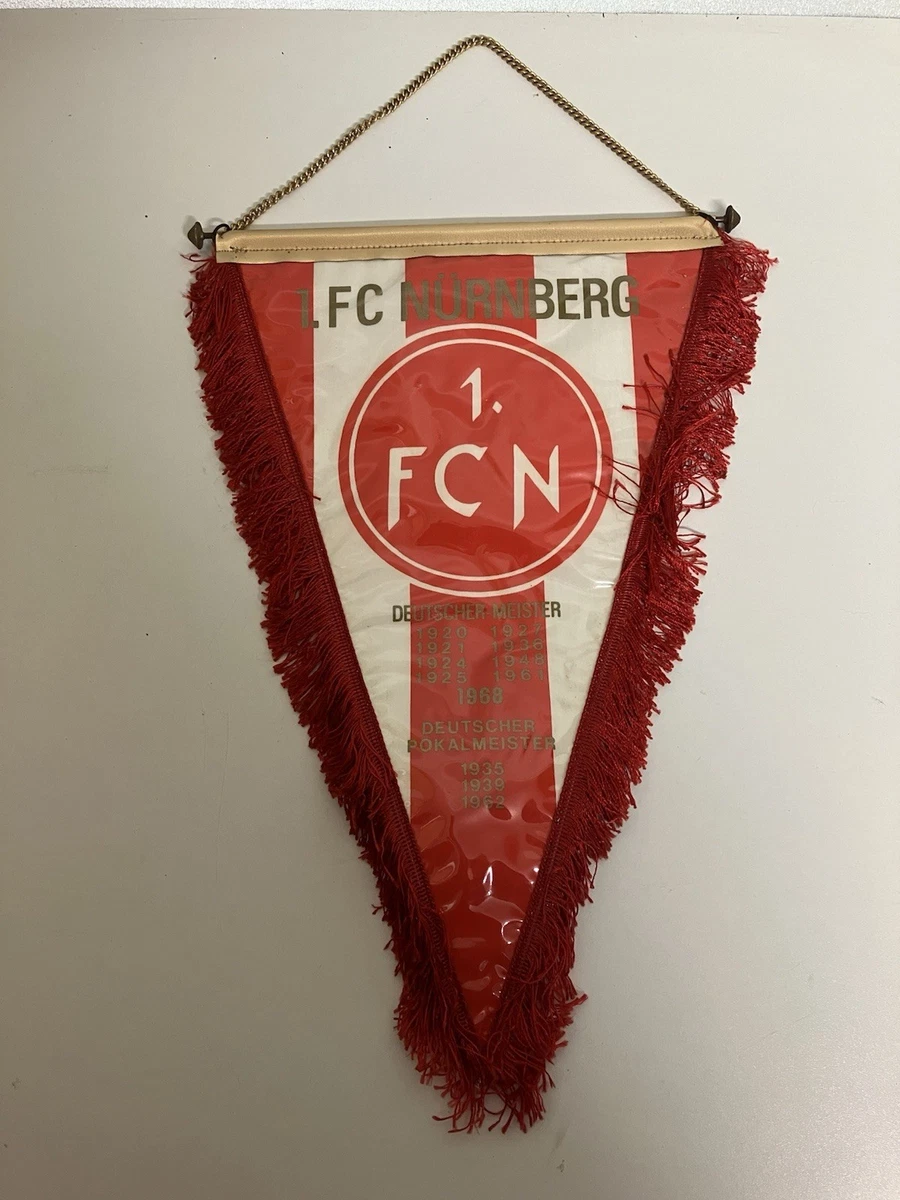 1. FC Nürnberg Fahne 140x70 Cm - Original Club-Fahne Für Zimmer, Zaun & Wand | Rot-schwarz UV-beständig