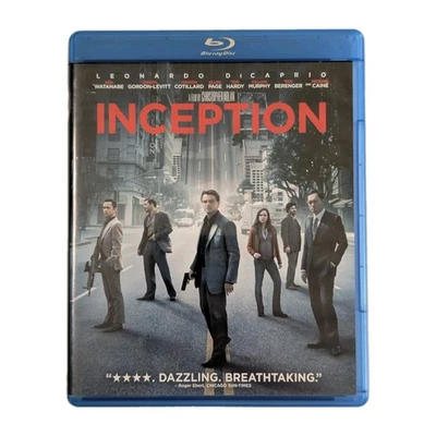 Inception Blu-ray + DVD + Special Features 3-Disc Set – Excellent Condition - Image 1 of 4