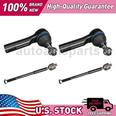 4 Inner Outer Delphi Steering Tie Rod End for 2013-2016 Mazda CX-5 - Image 1 of 4