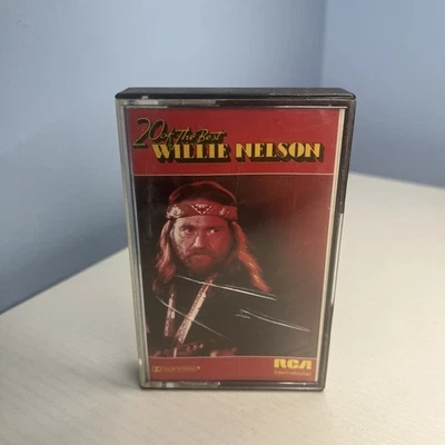 Willie Nelson - 20 Of The Best - Cassette Tape - 1982 RCA Records   - Image 1 of 4