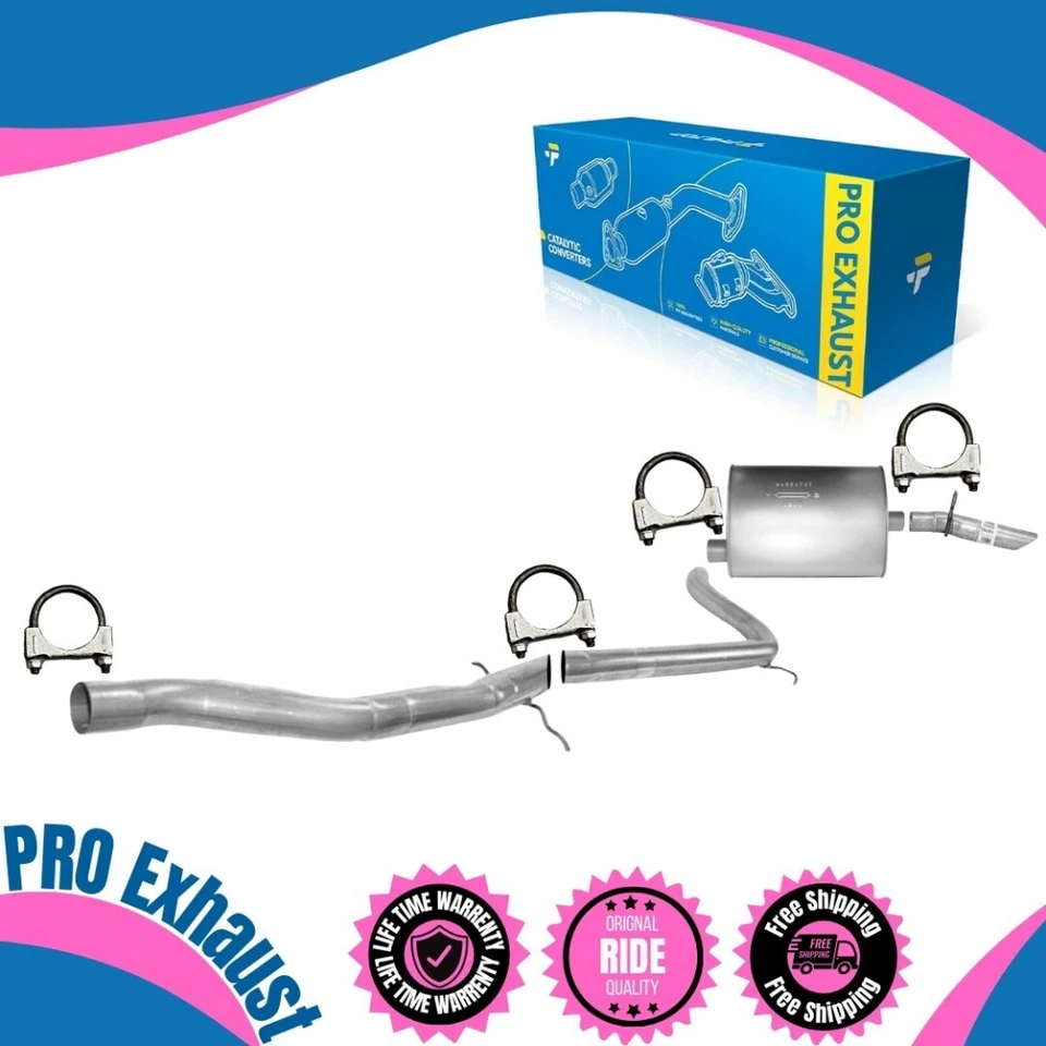 Tubo trasero + silenciador + tubo trasero para 00-05 Buick Lesabre y Pontiac Bonneville 3,8 L nuevo Foto 1 de 4