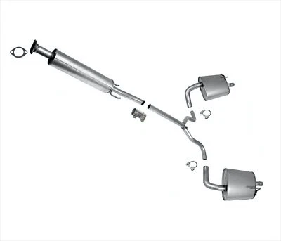 Exhaust System Resonator & Muffler For Nissan Altima 2010-2018 2.5L 4 Door - Image 1 of 4