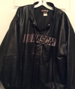 NASCAR Nextel Cup Series schwarze Lederjacke Größe 2XL - Bild 1 von 6