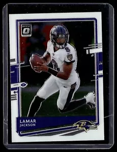 2020 Panini Donruss Optic Purple #11 2nd yr Lamar Jackson Baltimore Ravens #33 - Picture 1 of 2