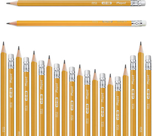 Maped Essentials Triangular Graphite #2 Pencils Bulk Pack X144 (851770ZT)