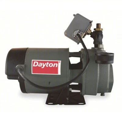 Bomba de jato conversível Dayton 1D877 1/2 HP 115/230V 3/4" descarga 1-1/4" entrada - Imagem 1 de 4