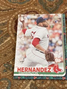 2019 Topps Holiday #HW98 Darwinzon Hernandez - Picture 1 of 2