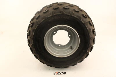 03-06 kawasaki kfx80 RIGHT OEM FRONT or REAR WHEEL RIM W TIRE 41025-S007-530  - Image 1 of 4
