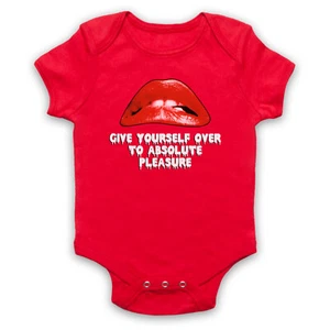 ROCKY HORROR PICTURE SHOW GIVE YOURSELF OVER PLEASURE BABY GROW BABYGROW GIFT - Picture 1 of 10