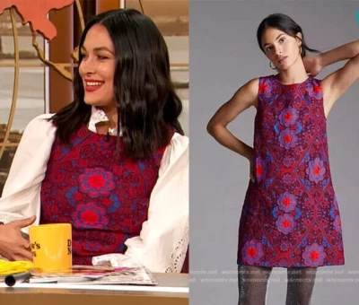 NWT $230 Anthropologie Eva Franco Eyelet Lace Cocktail Party DRESS sz 12 L - Image 1 of 4