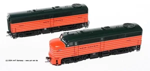 Rapido Trains H0 37027 - ALCo FA-1+FB-1 New Haven #0402, #0450, NEW & OVP - Picture 1 of 5