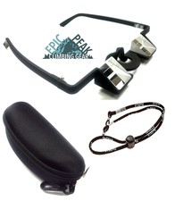 Epic Peak Light Weight Climbing Pro Belay Glasses Belaying Glasses Goggles