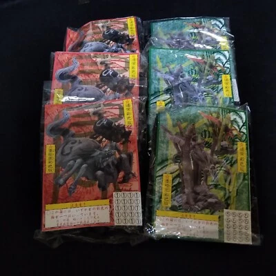 kaiyodo vintage Figure Hyakki Yagyo Yokai Collection Ushioni Amikiri set of 6 - Image 1 of 4