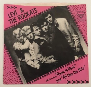 '79 Rockabilly 45 & Pic Sleeve LEVI & ROCKATS All Thru The Nite KOOL KAT hear - Bild 1 von 4