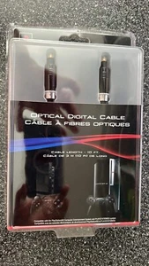 NUOVO cavo digitale ottico ufficiale Sony PlayStation 3 m 10 piedi PS2 PS3 PS4 OEM  - Foto 1 di 1