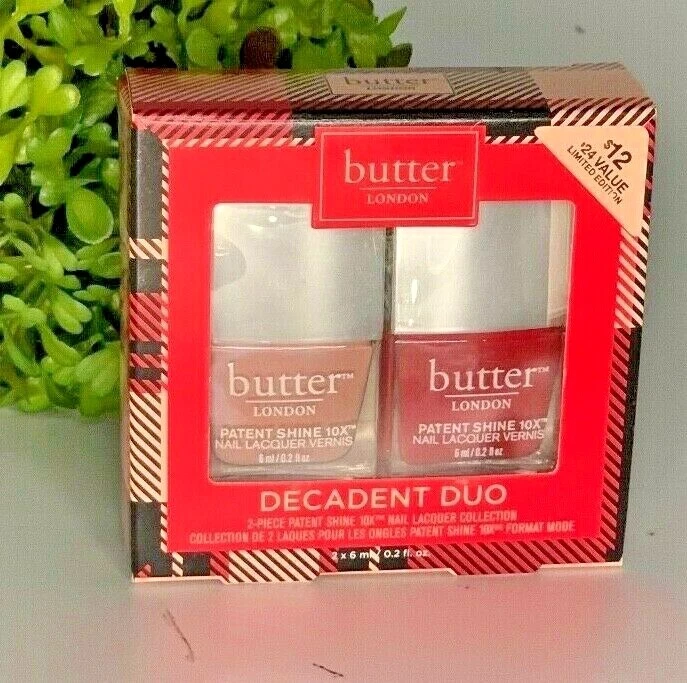 Esmalte de uñas Butter London DUO MUM'S THE WORD / HER MAJESTY'S RED esmalte (863) Foto 1 de 1