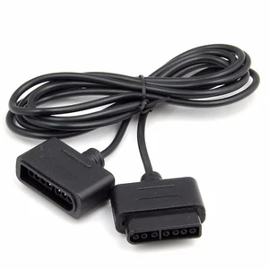 UK 1,8 m Verlängerungskabel für SNES Nintendo Retro-Bit Controller SFC Super Famicom - Bild 1 von 4