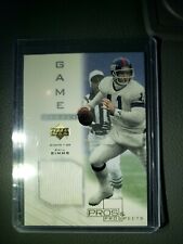 2001 PHIL SIMMS Upper Deck Pros And Prospects!!  GAME WORN JERSEY!!!
