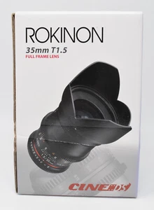 ROKINON Cine DS 35mm T1.5 AS IF UMC for Sony E - Picture 1 of 7