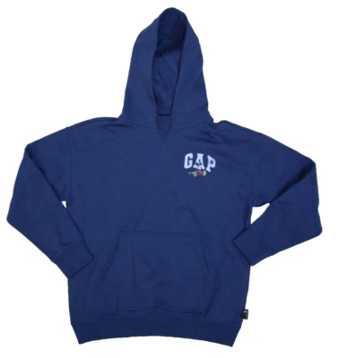 Gap x Disney Mickey Mouse Youth Teen Blue Pullover Hoodie Sweatshirt Size 18/20 - Image 1 of 4