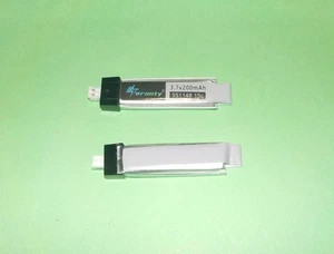 V911 3.7V 200mAh LiPo Battery 2-Pack for RC Drones, 37V 110mA, NIMH Japan aa8 - Picture 1 of 2