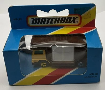 1983 Matchbox Lesney Horse Box MB40 - Image 1 of 4