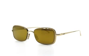 ¡NUEVO! GAFAS DE SOL AUTÉNTICAS UNISEX ESPEJO GPLD MARRÓN DORADO 32G LOEWE LW40159U - Imagen 1 de 11