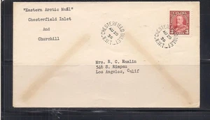Canada arctic cover with Chesterfield inlet NWT split ring cancel - Bild 1 von 1
