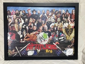 GERAHMTES 16x12 WWE Poster - Stars of the Attitude Era NEU - Bild 1 von 4