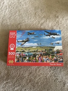 Corner Piece - The Air Show - 500 Piece Jigsaw Puzzle - Picture 1 of 1