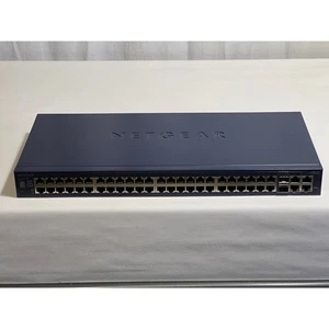 Netgear Prosafe Smart Switch FS752TS Stackable 48+4 Port 10/100 - Picture 1 of 9