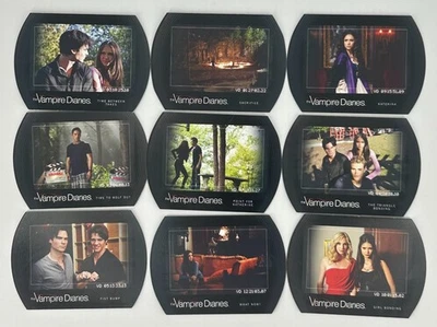 Vampire Diaries Behind The Scenes Trading Cards Complete 9 Card Chase Set - Image 1 of 2