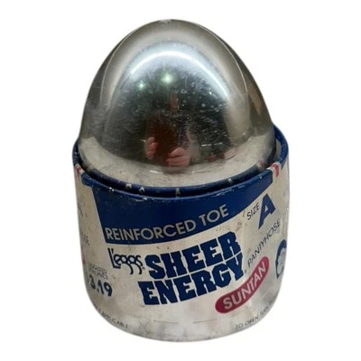 Pantimedias de colección L’eggs Silver Egg Sheer Energy bronceado talla A punta reforzada Foto 1 de 4