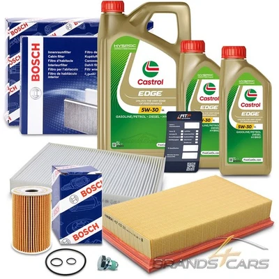 BOSCH INSPEKTIONSPAKET+7l CASTROL FÜR VW MULTIVAN TRANSPORTER T5 T6 BUS 2.0 TDI - Bild 1 von 4