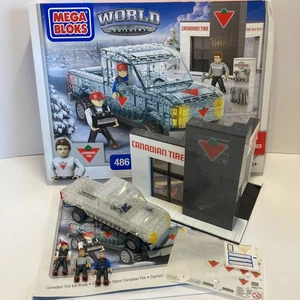 Mega Bloks Canadian Tire Ice Truck World Builders Canada Juego Edición Limitada - Imagen 1 de 24