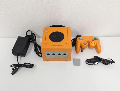 Z427 Nintendo GameCube Consola Naranja GC DOL-001 Controlador Adaptador SET J... - Imagen 1 de 4