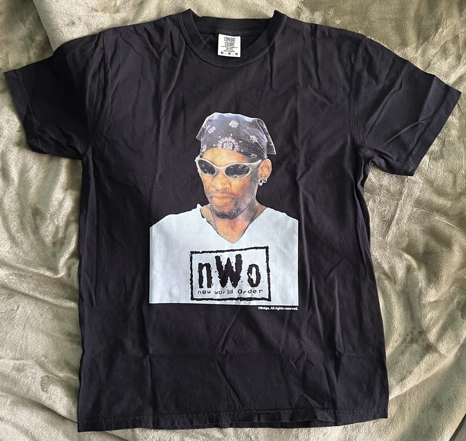 Camisa WCW Dennis Rodman nWo Mediana WWE WWF ECW Lucha Hulk Hogan Foto 1 de 1