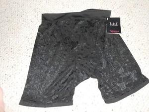 FIT Figurverbessernde Technologie schwarz Allover Spitze Ton Oberschenkel schlanker Neu mit Etikett Gr. 6 - Bild 1 von 7