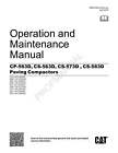 Caterpillar Cp 563D Cs 563D Cs 573D Cs 583D Paving Compactor Operators Manual