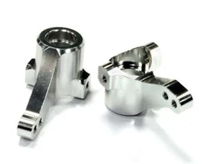 Silver Billet Machined Steering Knuckles for HPI Ken Block WR8 3.0 - Picture 1 of 1