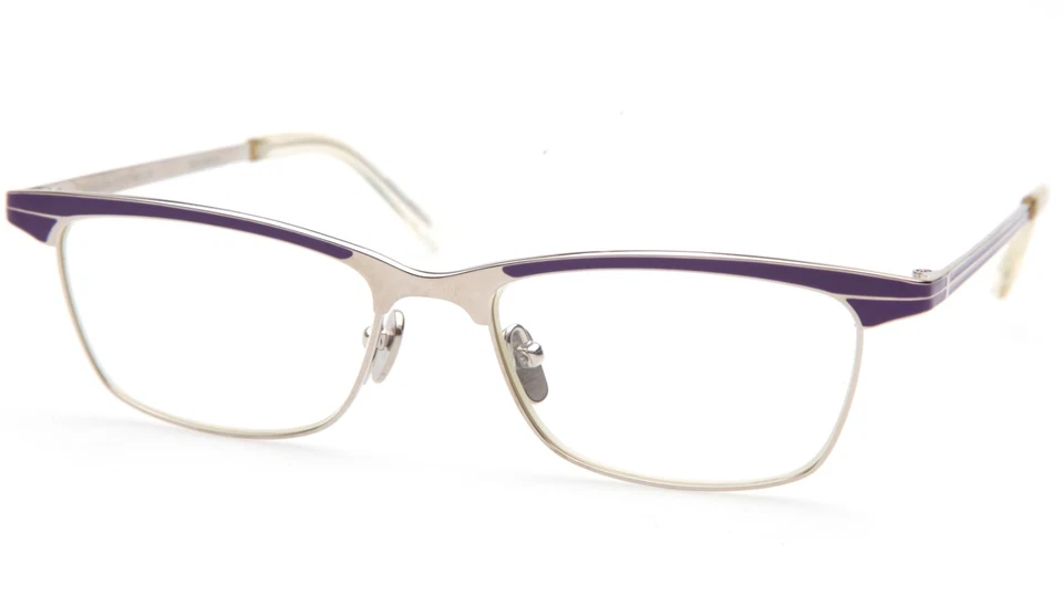 NEW DITA DRX-3008C-51 Purple Silver EYEGLASSES FRAME 51-16-140mm Japan - Image 1 of 4