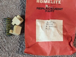 New Homelite String Trimmer Slide and Spring Kit A-97582 MISSING ONE SPRING - Picture 1 of 5